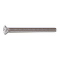 Midwest Fastener #8-32 x 2 in Phillips Oval Machine Screw, Plain Stainless Steel, 8 PK 79598